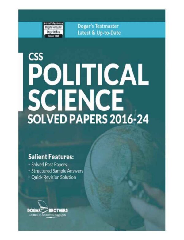CSS Political Science Solved Papers Guide
