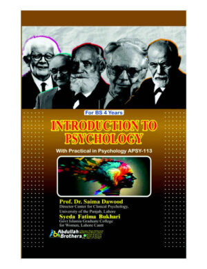 Introduction to Psychology (Bs 4 Years)