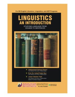 Linguistics An Introduction (BS, ADP, Literature)