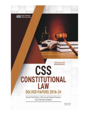 css-constitutional-law-solved-papers