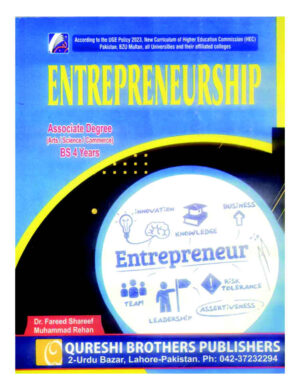 Entrepreneurship by Fareed Shareef (BS 4 Years, ADP, ADS)
